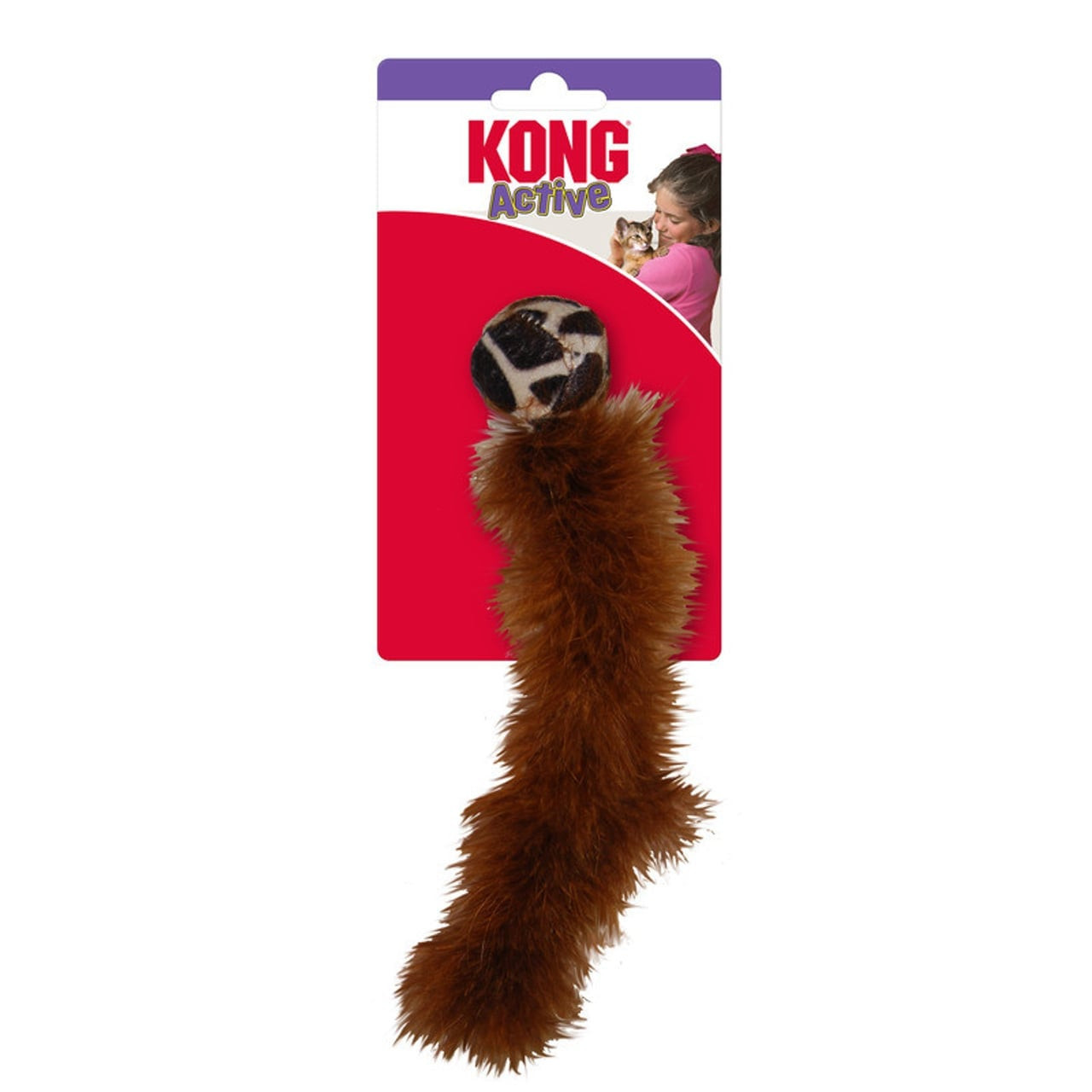 KONG Active Wild Tails Cat Toy - Image 3 of 7