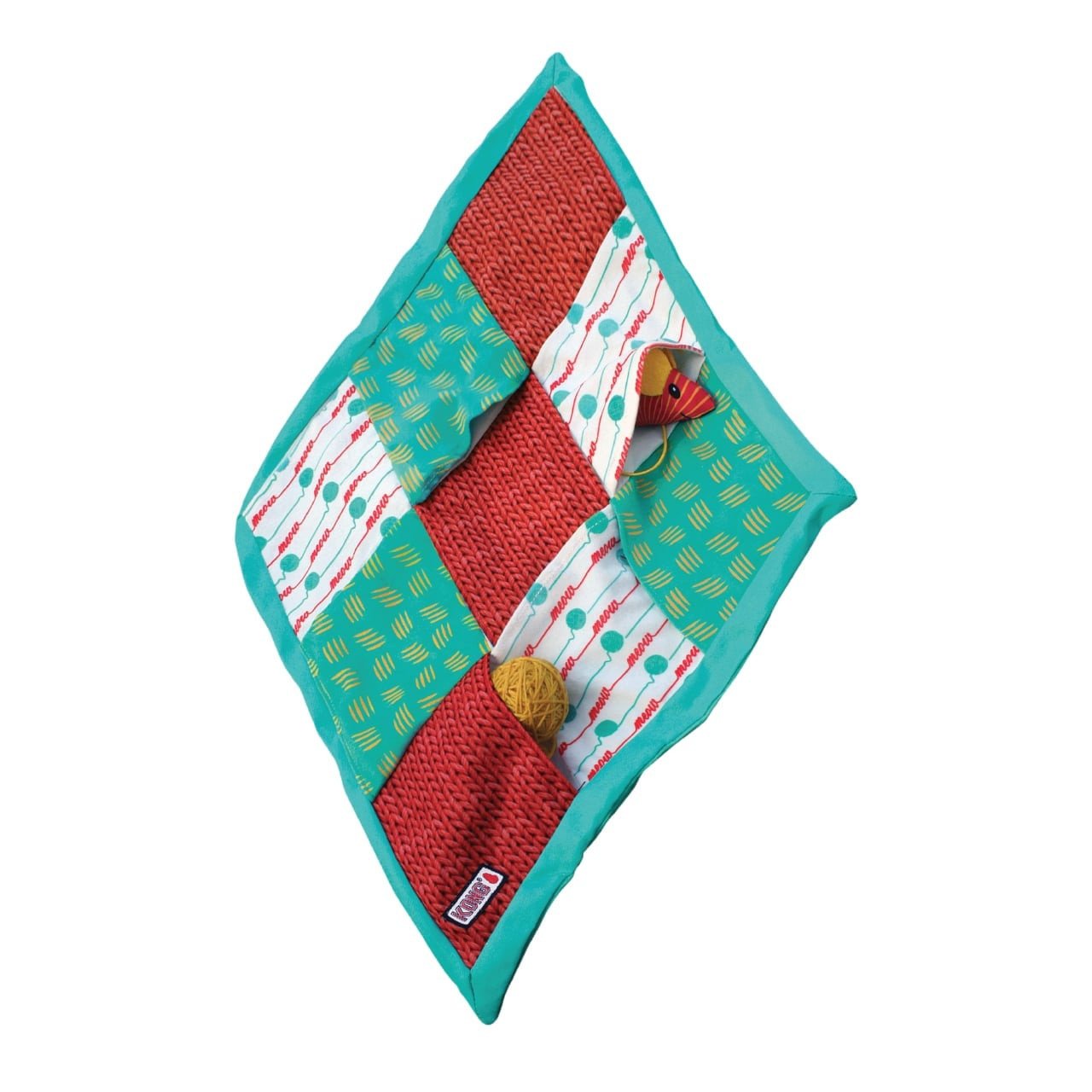 KONG Puzzlement Pockets Cat Play Mat - Image 1 of 5