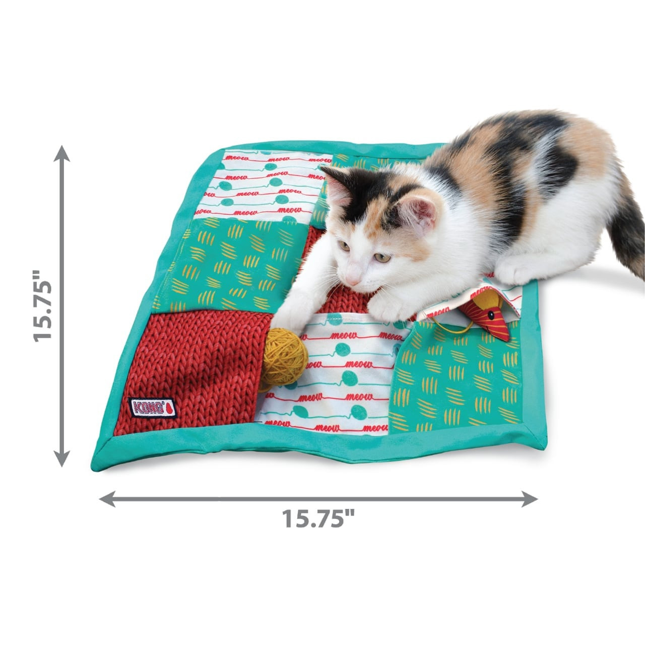 KONG Puzzlement Pockets Cat Play Mat - Image 4 of 5