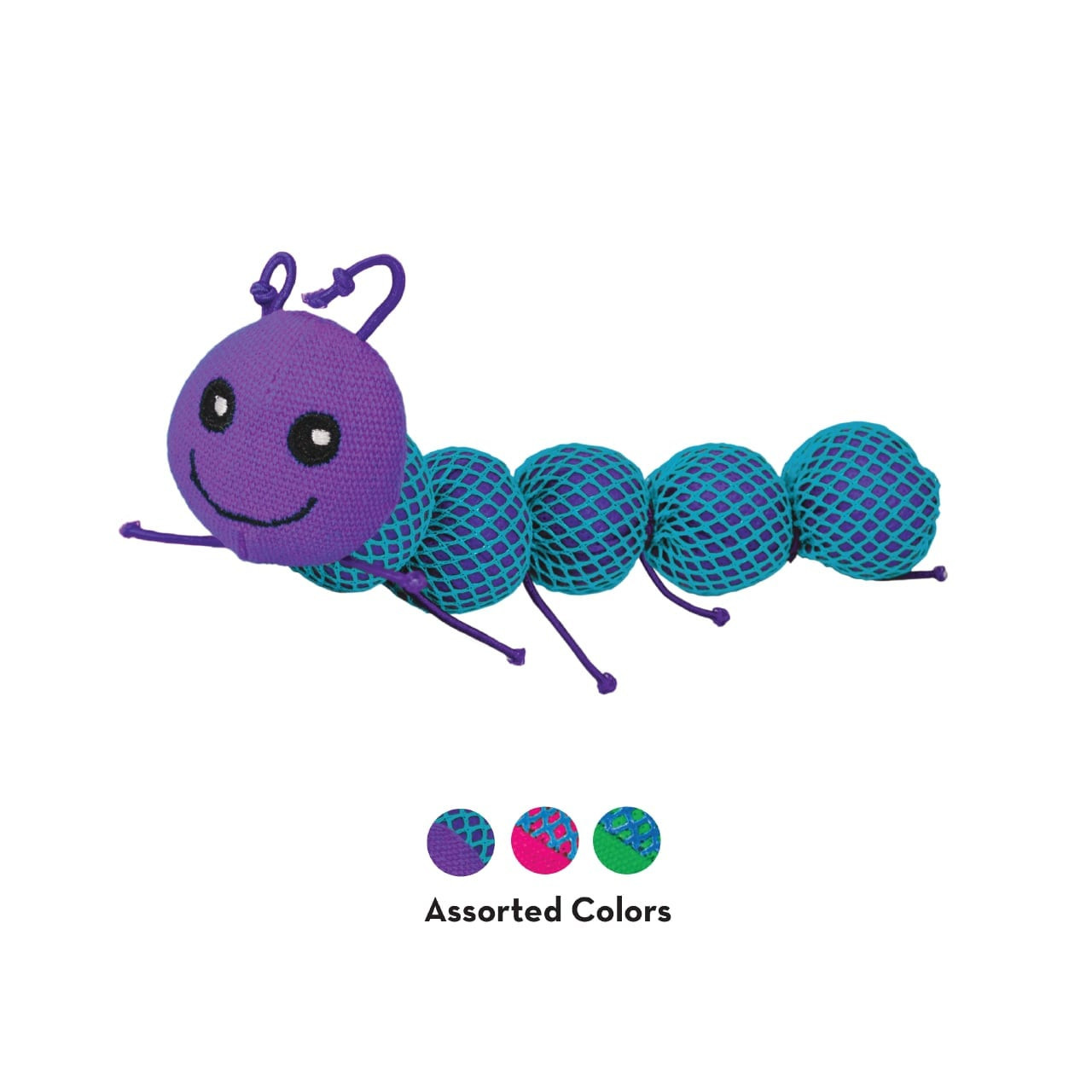 KONG Nibble Critters Catnipillar Cat Toy - Image 4 of 5