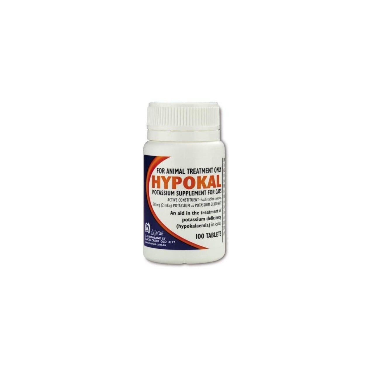 Hypokal Potassium Supplement 100 Tablets - Image 1 of 2