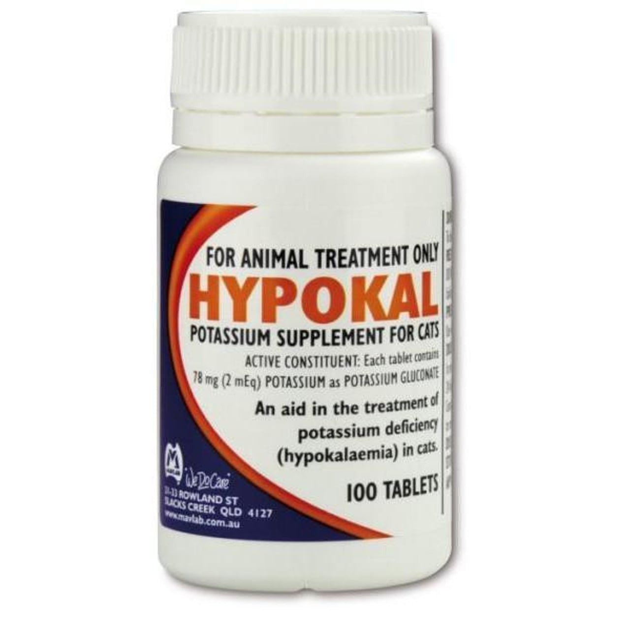 Hypokal Potassium Supplement 100 Tablets - Image 2 of 2