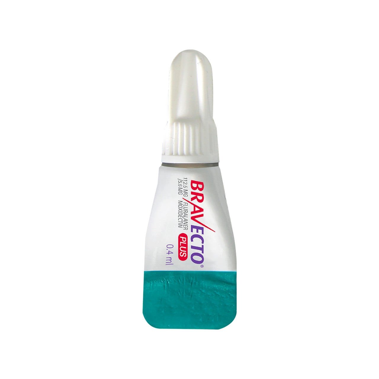 Bravecto PLUS Spot On for Cats 1.2-2.8 kg - Green, effective flea and tick prevention treatment.