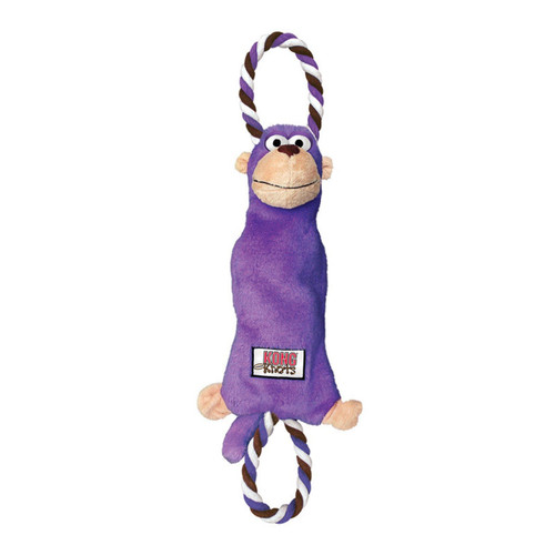 KONG Tugger Knots Monkey Squeaky Dog Toy - Image 1 of 4