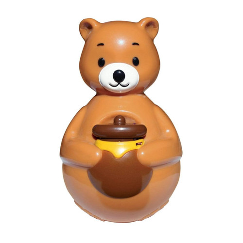 KONG Bat-A-Bout Chime Bear Cat Toy - Image 1 of 4