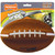 Nylabone Power Play Dog Football Gripz 21cm, squeaky toy for playful dogs. Perfect for fetch and interactive play.