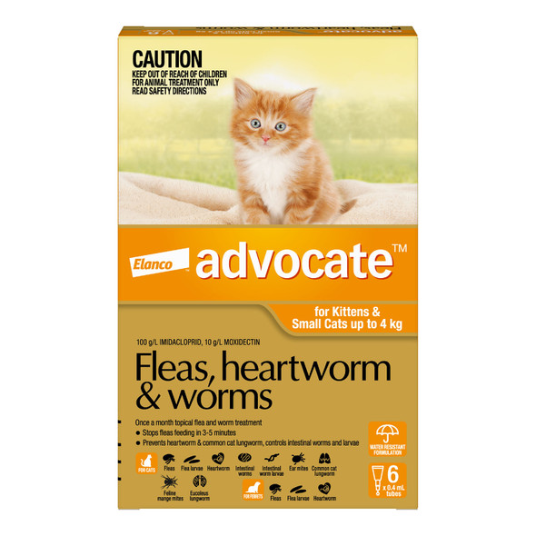 Advocate for Small Cats under 4 kg - 6 Pack