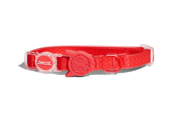 Zee.Cat NeoPro Red Cat Collar