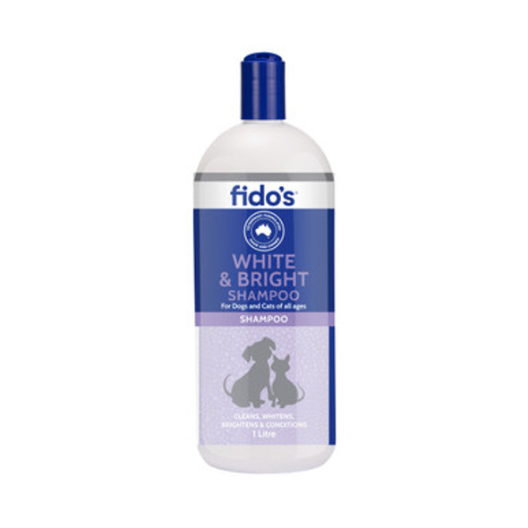 Fido's White and Bright Shampoo - 1L
