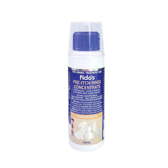 Fido's Fre Itch Rinse Concentrate - 125mL