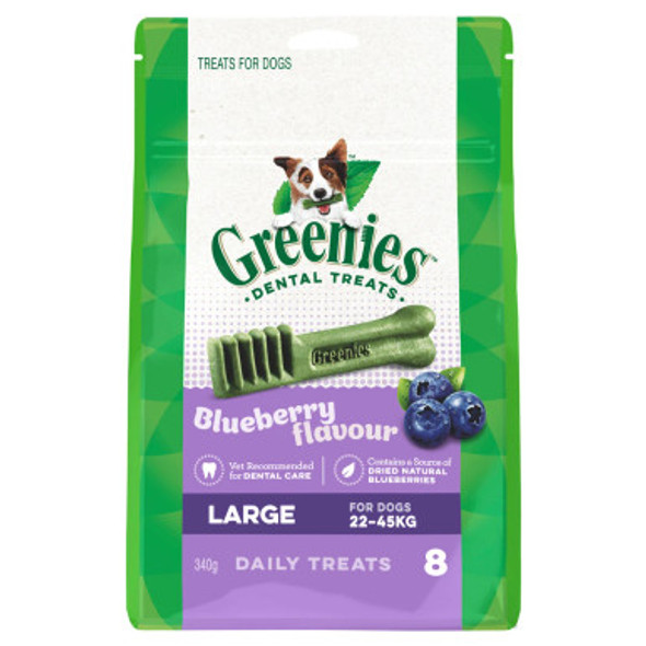 Greenies Blueberry Large Dog Treat (340g)