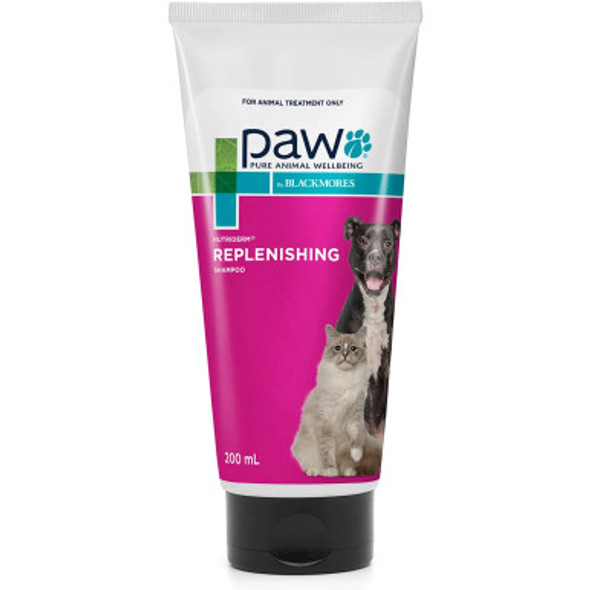 PAW by Blackmores Nutriderm - Nourishing Shampoo for Cats & Dogs (200mL)
