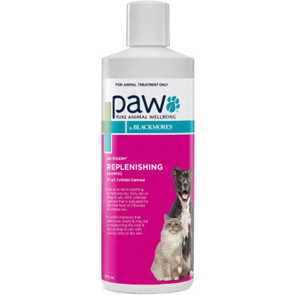PAW by Blackmores Nutriderm - Nourishing Shampoo for Cats & Dogs (500mL)