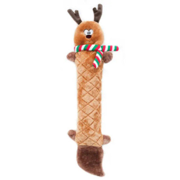 Zippy Paws Holiday Jigglerz Reindeer