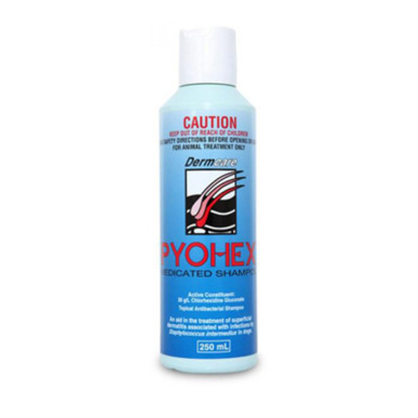 Pyohex Medicated Shampoo For Dogs 250ml