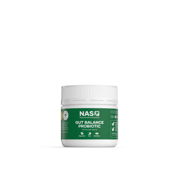 Natural Animal Solutions Gut Balance Probiotic - NZ Mussel 80g