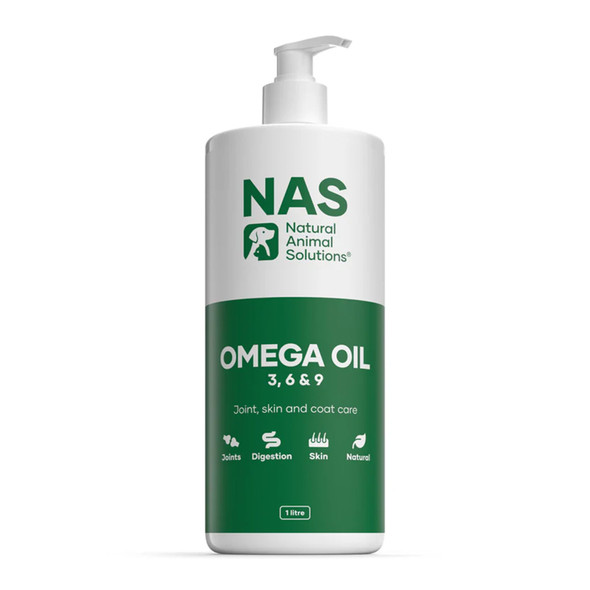 Natural Animal Solutions Omega 3 6 & 9 Oil 1L