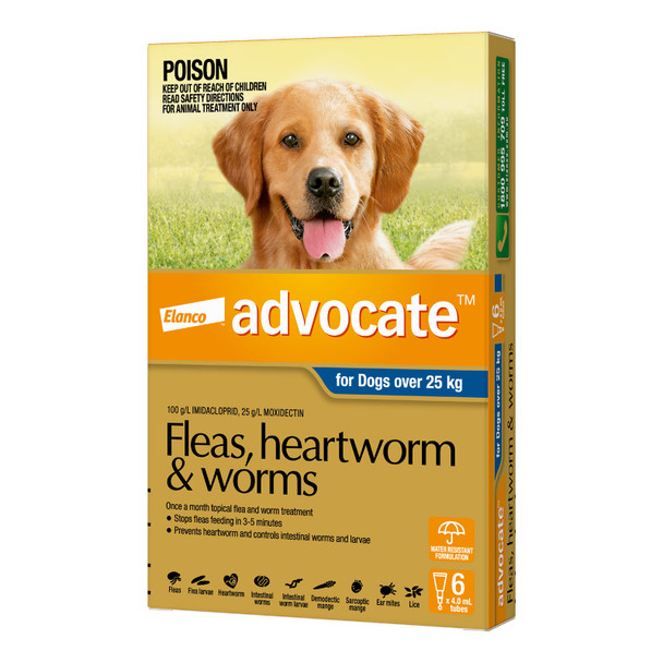 Advocate for Dogs Over 25 kg - 6 Pack