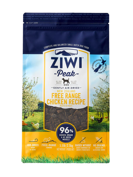 Ziwi Peak Chicken Air-Dried Dog Food 2.5kg