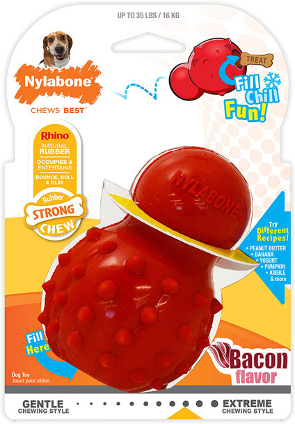 Nylabone Busy-Time Stuffable Dog Chew Toy