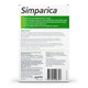 Simparica for large dogs (20.1-40kg), effectively treats fleas, ticks, and dermatitis for one month.