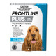 Frontline Plus for Medium Dogs 10-20kg, flea and tick treatment, 6 pipettes for long-lasting protection.