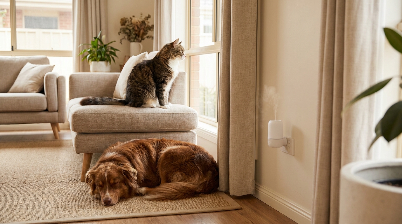 Adaptil vs Feliway: Choosing the Right Calming Diffuser for Dogs or Cats