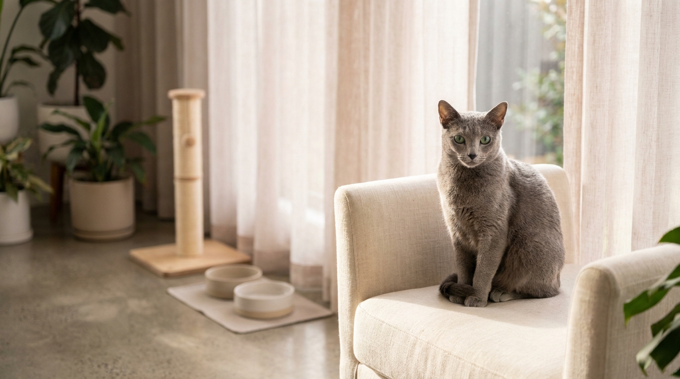Russian Blue Cat: Breed Profile, Temperament, and Care Guide