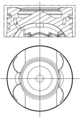 2010 To 2021 Mercedes-Benz Piston For OM651