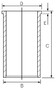 1995 To 2000 Mercedes Sprinter Cylinder Liner Set (Engine-OM602,601)