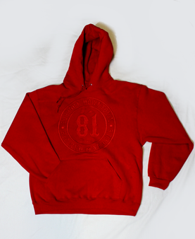 Big Red Machine  - Red Stealth HOODIE