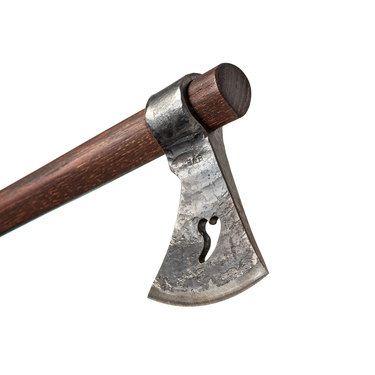 Hand Forged Pierced Lady's Throwing Tomahawk-Pierced Lady's