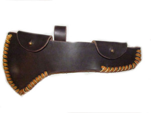 H & B Forge Small Straight Spiked Hawk Sheath H & B Forge Small Straight Spiked Hawk Sheath