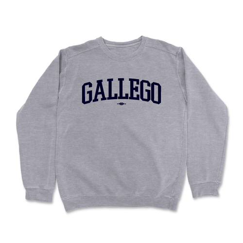 Gallego - Collegiate (Dark Ash Crewneck Sweater)