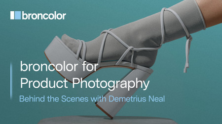 Demetrius Neal on the Creative Process and broncolor for Product Photography