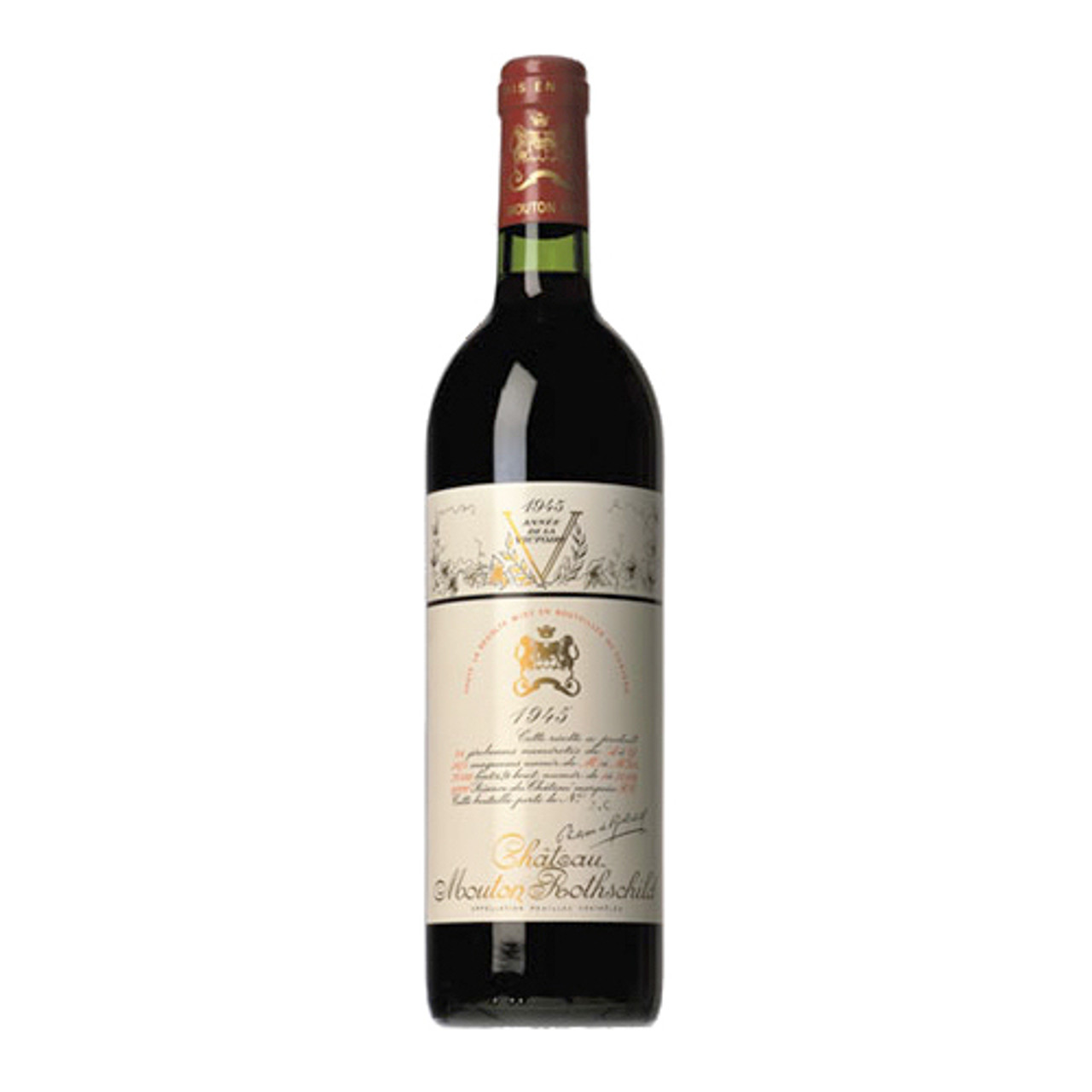 1945 Chateau Mouton Rothschild, Pauillac 750mL