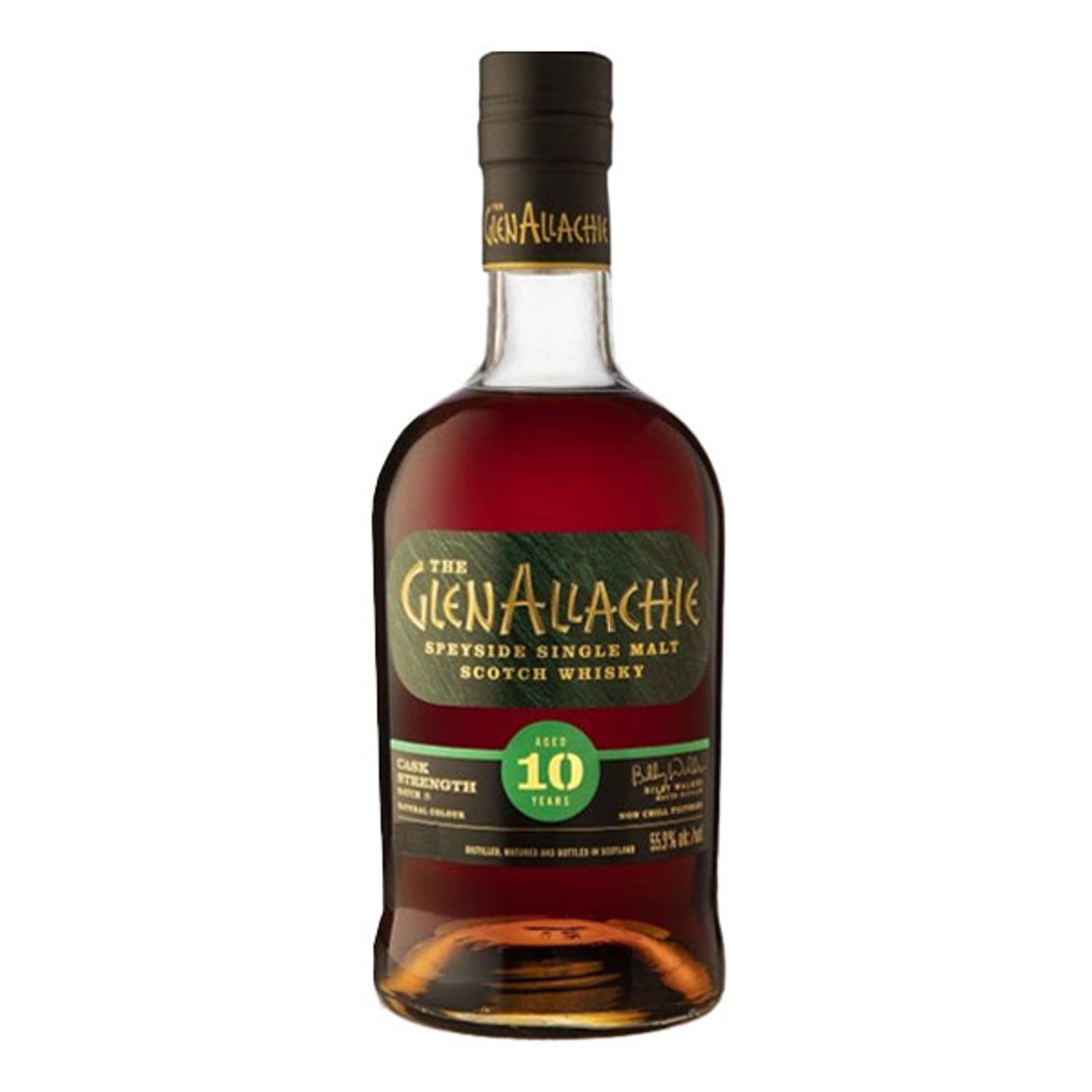 GlenAllachie 10 year Batch 5 Single Malt Scotch Whisky (55.9%ABV)750mL