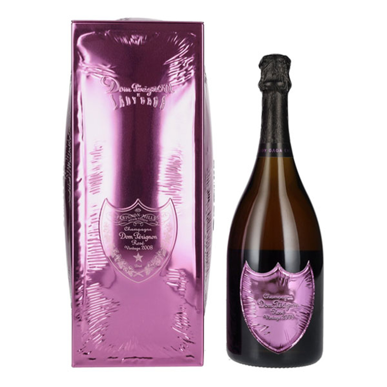 Dom Perignon - Brut Rose Champagne Lady Gaga Luminous Edition 2008 (1.5L)