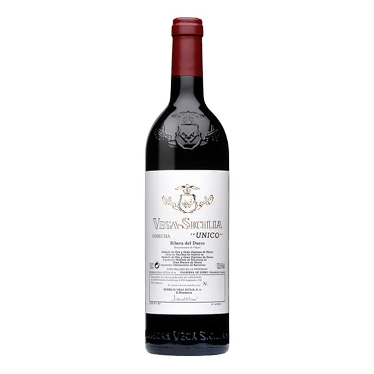 2012 Vega Sicilia Wally\'s Duero Unico Wine del & Spirits - 750mL Ribera