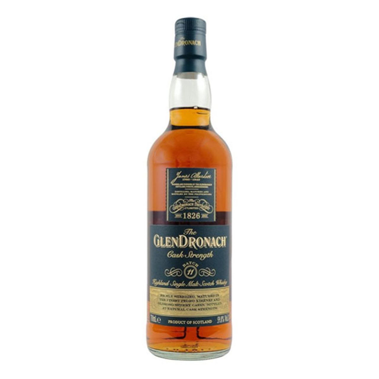 Glendronach Cask Strength Batch 11 Single Malt 750mL