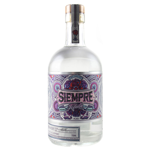 Siempre Plata Tequila 750mL at Wally's