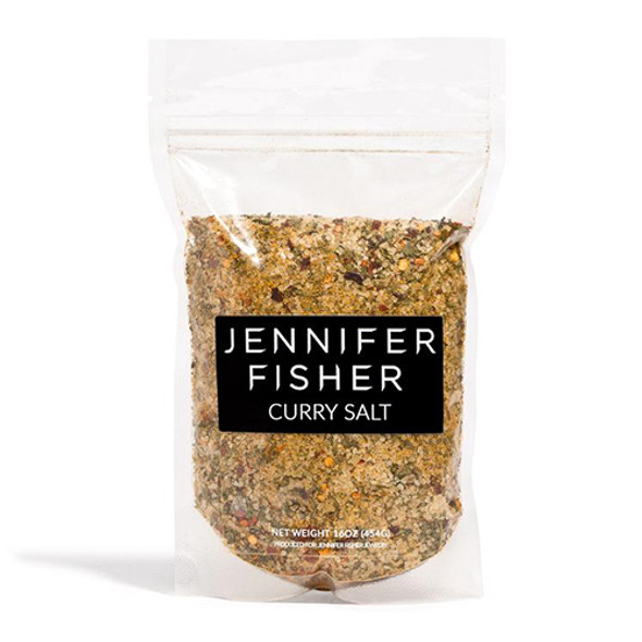 Jennifer Fisher Curry Salt Pouch 16oz at Wally's