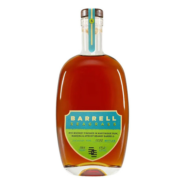 Barrell Seagrass Rye Whiskey (118.4 proof) 750mL at Wally's