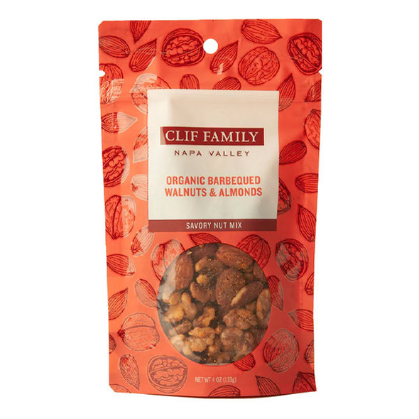 Clif Family BBQ Walnuts & Smoked Almonds at Wally's