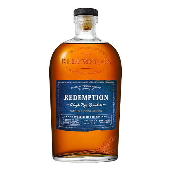 Redemption High Rye Bourbon Single Barrel (105 proof) 750mL at Wally's