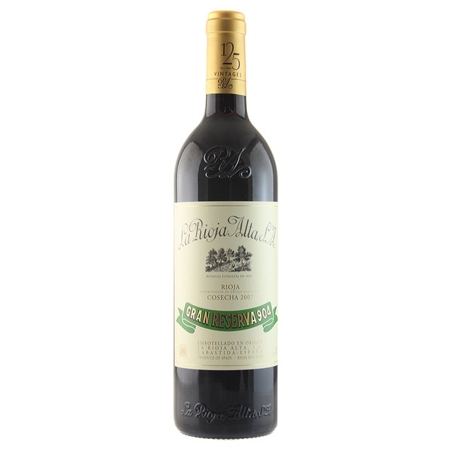 Wine Gaudium Rioja 2004 on