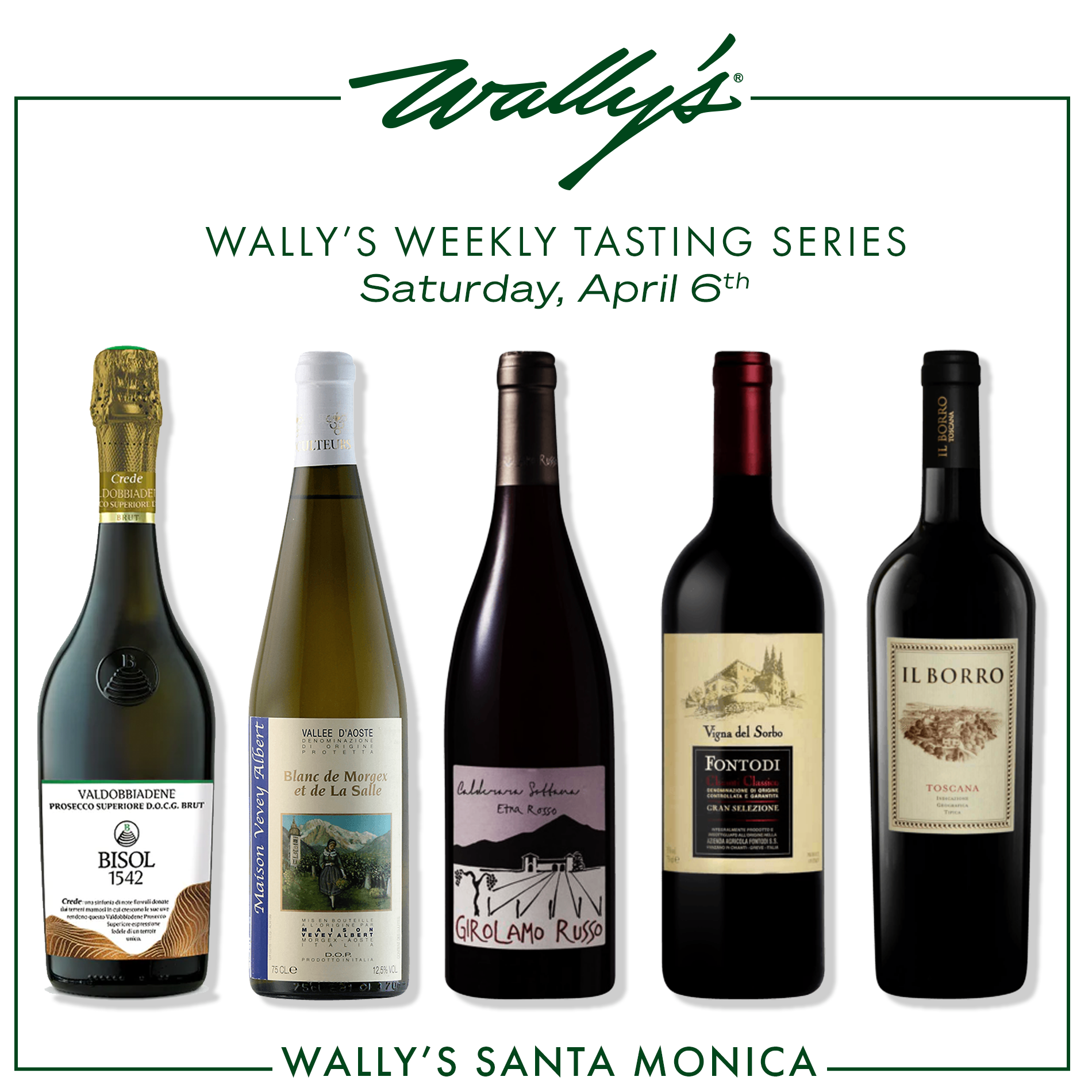 Wally's Weekly Wine Tasting