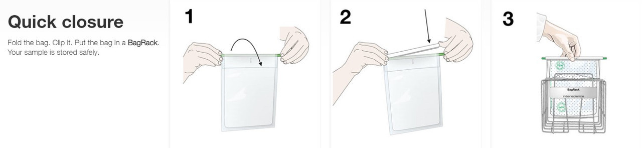3500 ml INTERSCIENCE BagClip®