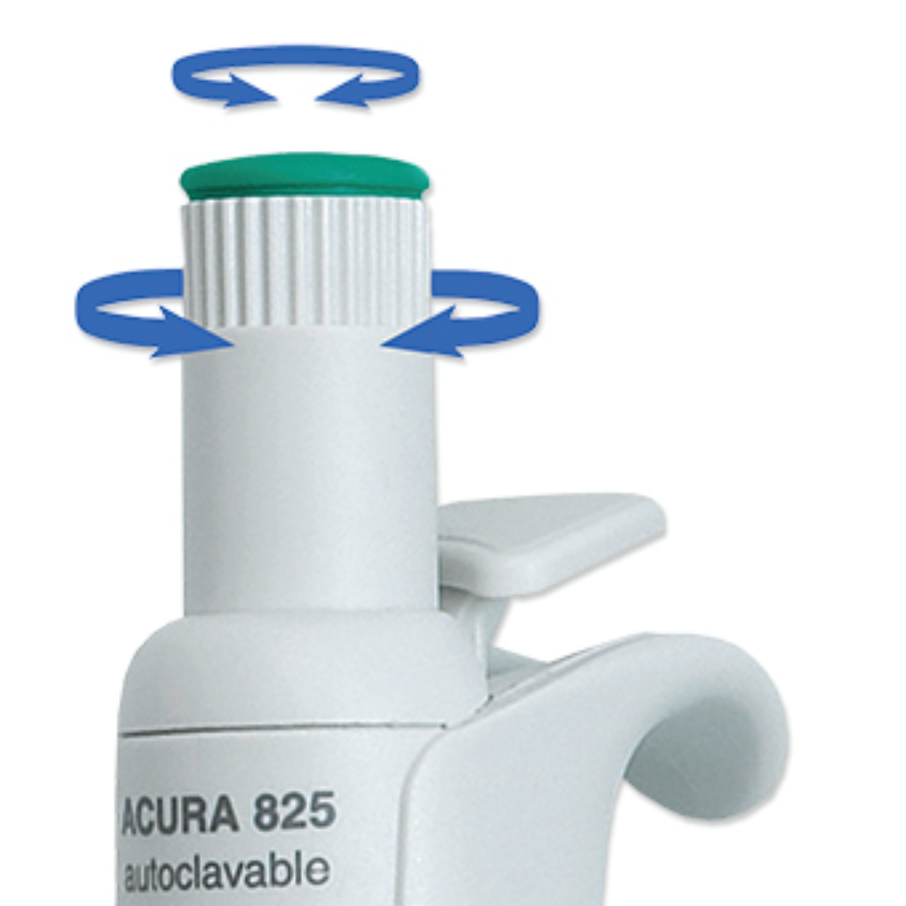 Socorex Acura® 825.0100 Manual Micropipettes 10-100ml Variable Volume Control