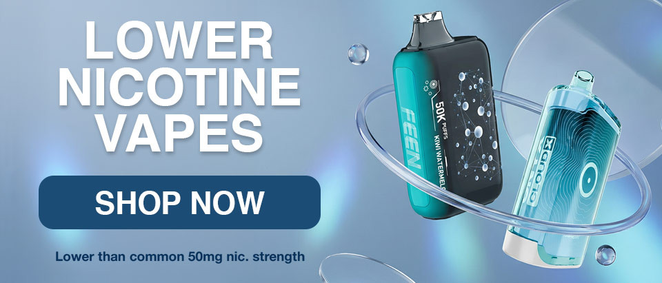 Shop lower nic vapes today